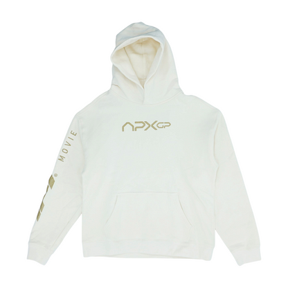 Ivory Solid Hoodie Pullover