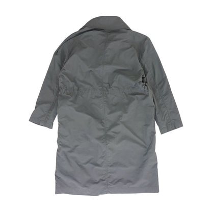 Gray Solid Lightweight Coat