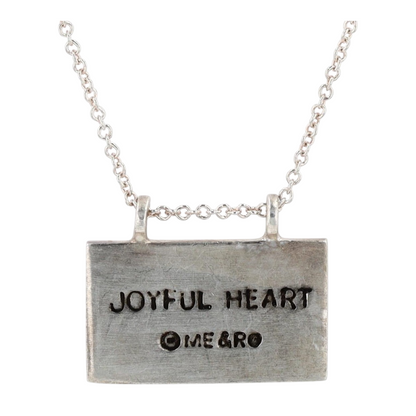 Sterling Silver Pendant Necklace