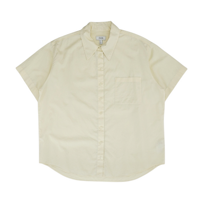 Beige Button Down