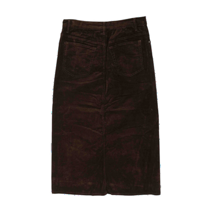 Brown Midi Skirt