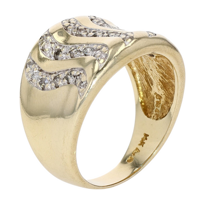 3/4 ctw 14K Yellow Gold Diamond Fashion Ring