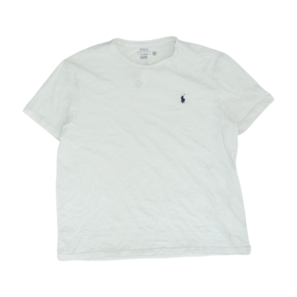 White Solid T-Shirt
