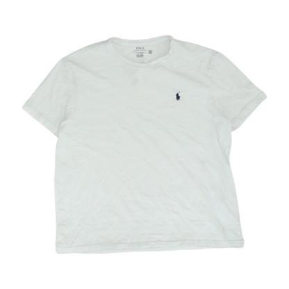 White Solid T-Shirt