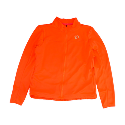 Neon Orange Solid Active Jacket