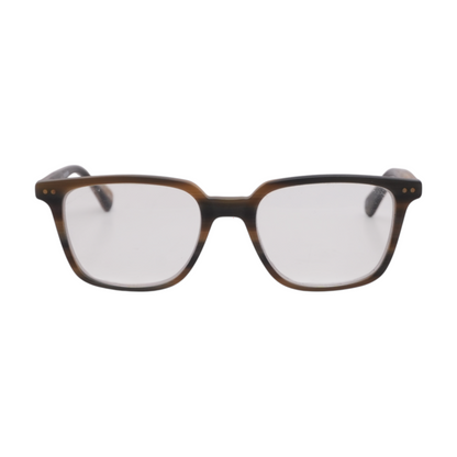 Brown 229-87 Square Prescription Eyewear
