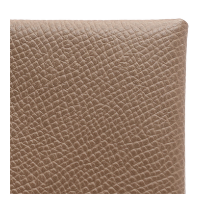 Etoupe Calvi Card Holder in Epsom Calfskin