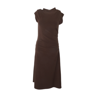 Brown Midi Dress
