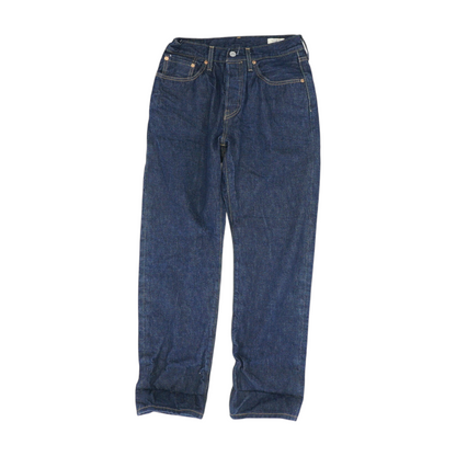 501 Navy Straight Jeans