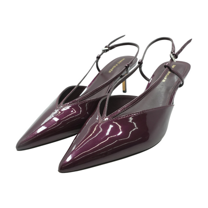 Deep Purple Pump Heels