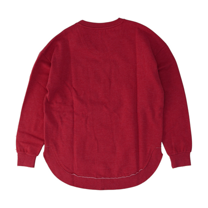 Red Alabama Crimson Tide Solid Sweatshirt Pullover