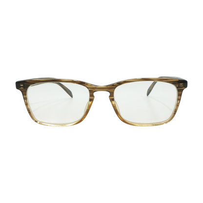 Brown Reid Rectangle Prescription Eyewear