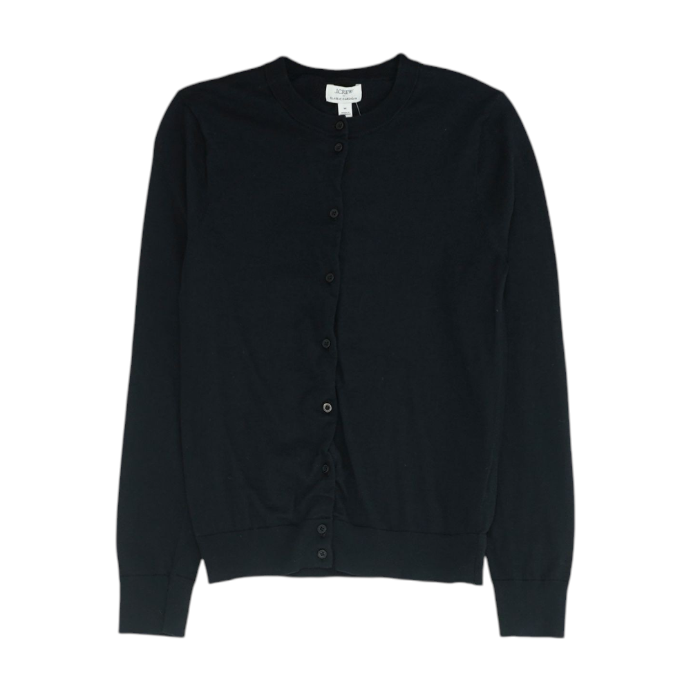 Black Cardigan Sweater