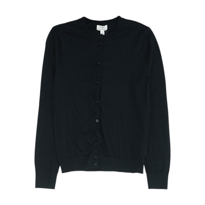 Black Cardigan Sweater