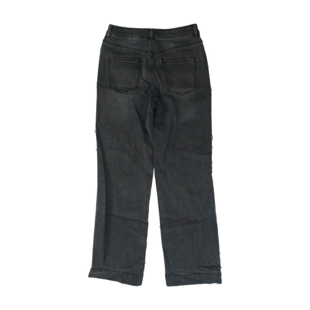 Osray Black Wide Leg Jeans – Image 2