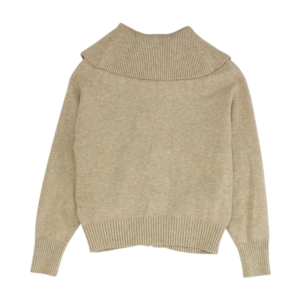 Brown Cardigan Sweater