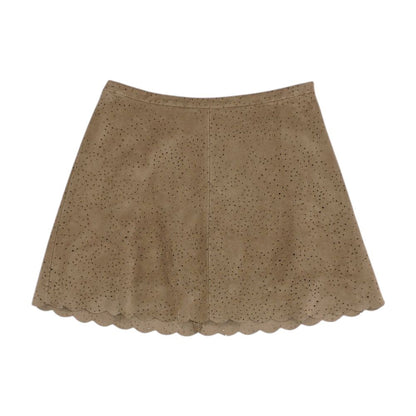 Brown Mini Skirt