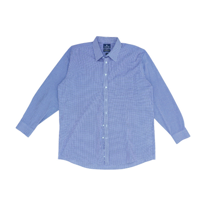Purple Check Long Sleeve Button Down