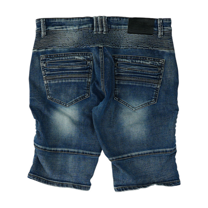 Blue Denim Shorts