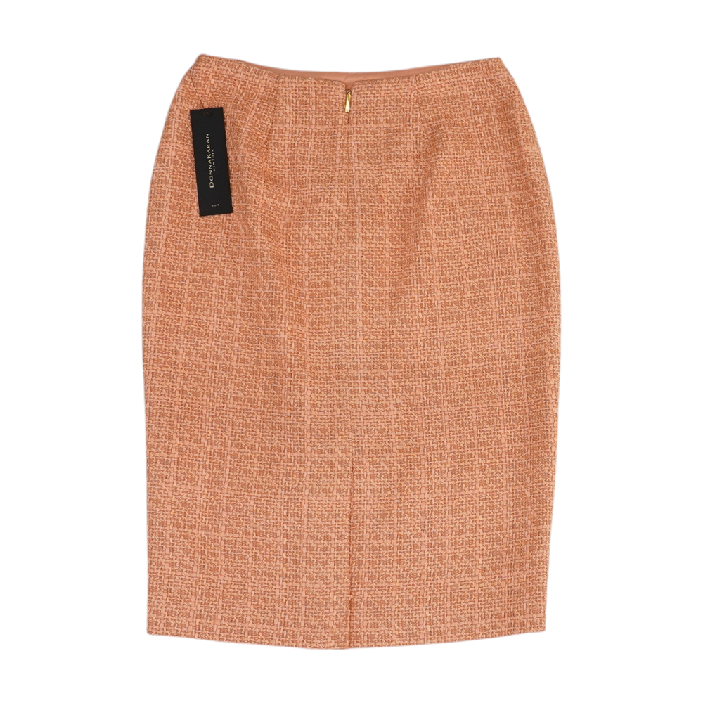 Peach Midi Skirt