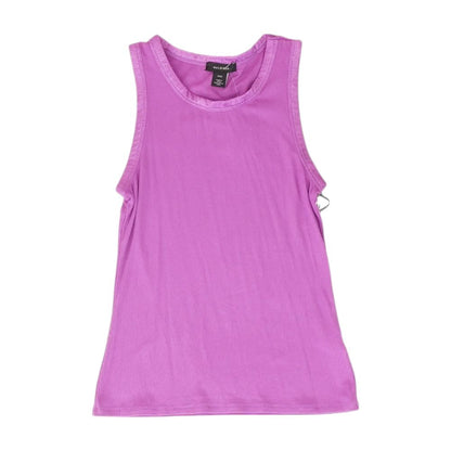 Purple Solid Tank Top