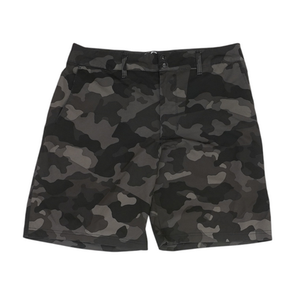 Gray Camo Active Shorts