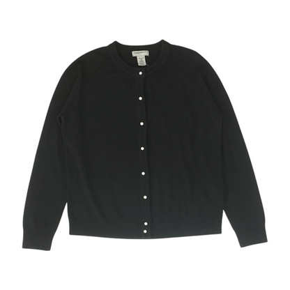 Black Cardigan Sweater