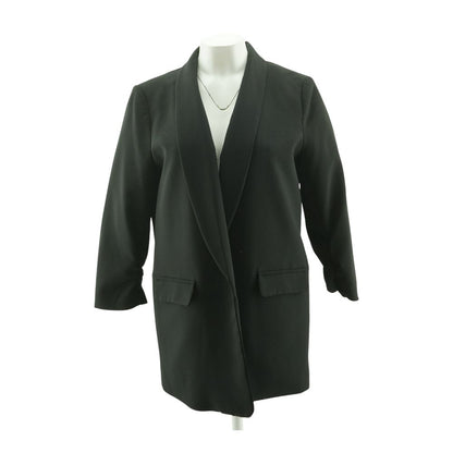 Black Solid Blazer