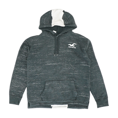 Hollister Black Color Block Hoodie Pullover – Image 1