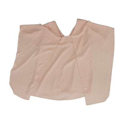 Pink Solid Short Sleeve Blouse