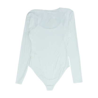 White Bodysuit Blouse