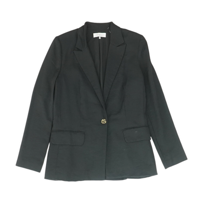 Black Solid Blazer