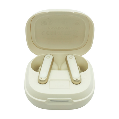 Oat White P40i Wireless Earbuds