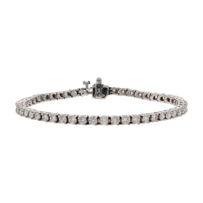 5 Ct 14K White Gold Diamond Tennis Bracelet