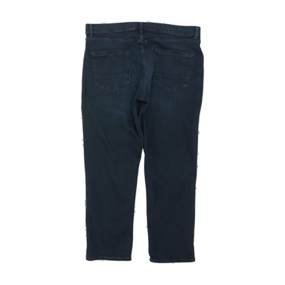 Navy Straight Jeans