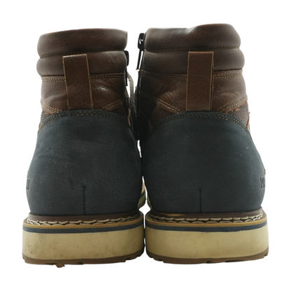 Brown Slip-On Boots