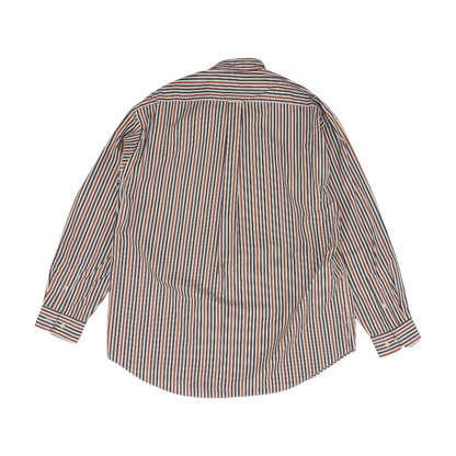 Multi Striped Long Sleeve Button Down