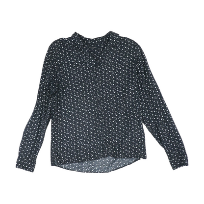 Black Hearts Long Sleeve Button Down