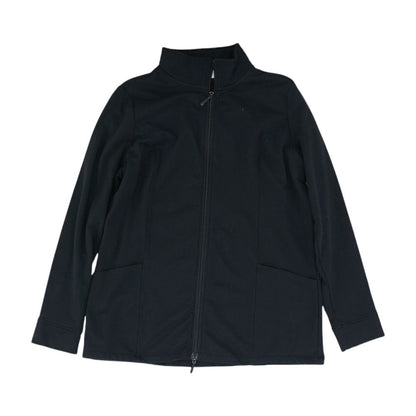Black Solid Lightweight Jacket