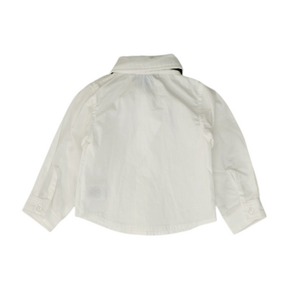 White Long Sleeve Button Down