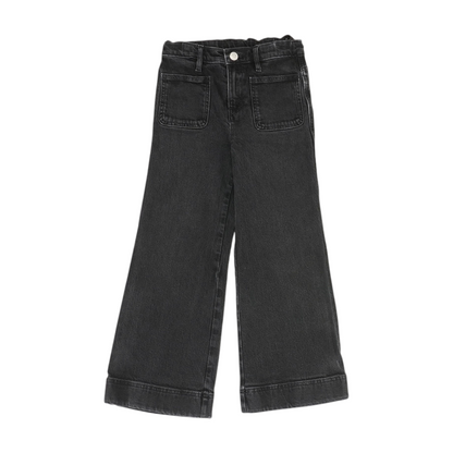 Black Solid Jeans
