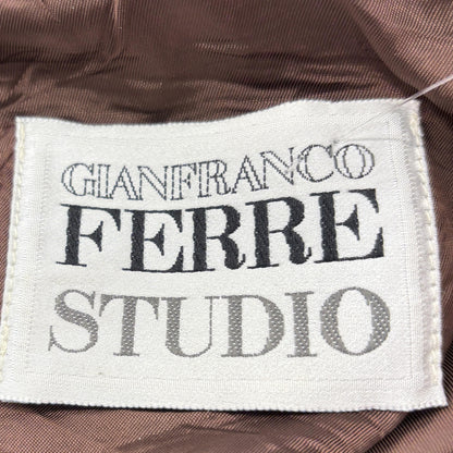 Vintage Brown Faux Fur Jacket