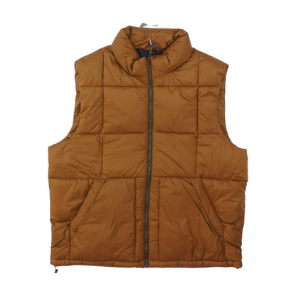 Brown Solid Vest