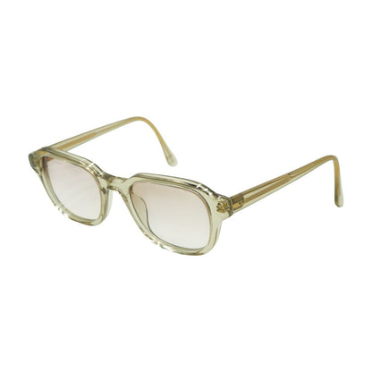 Gold Jimmy II Square Unknown Prescription Eyeglasses