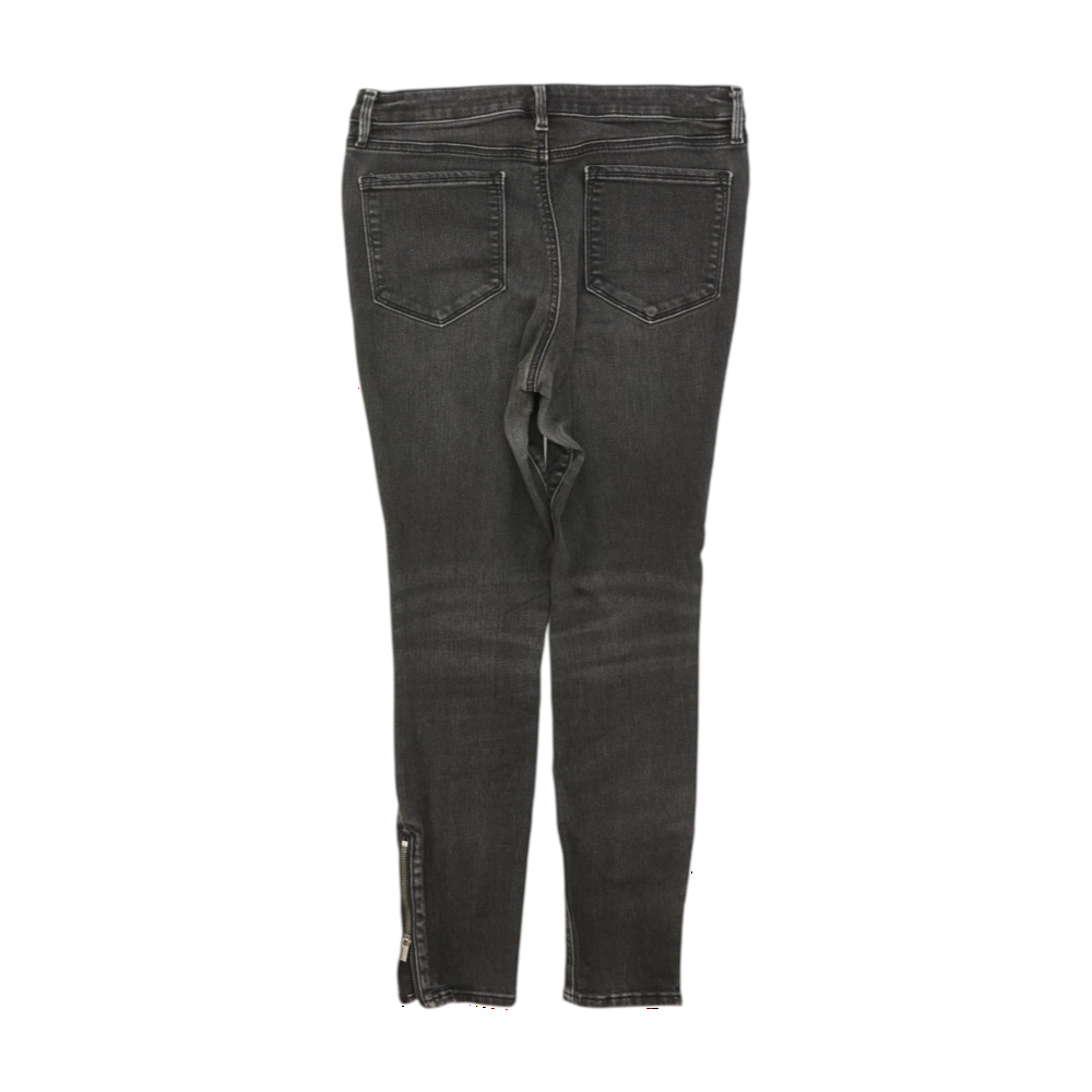 Black Tapered Jeans