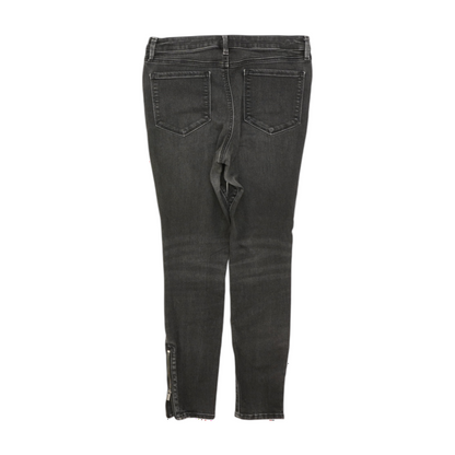 Black Tapered Jeans