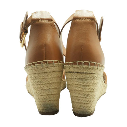 Brown Wedged Sandals