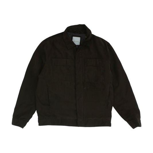 Brown Solid Jacket