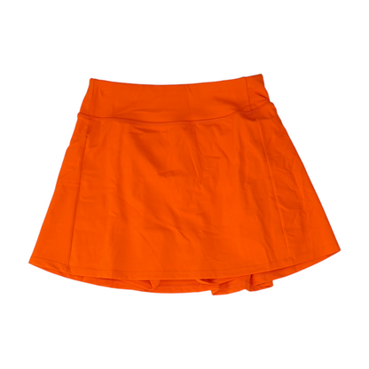Orange Mini Skort