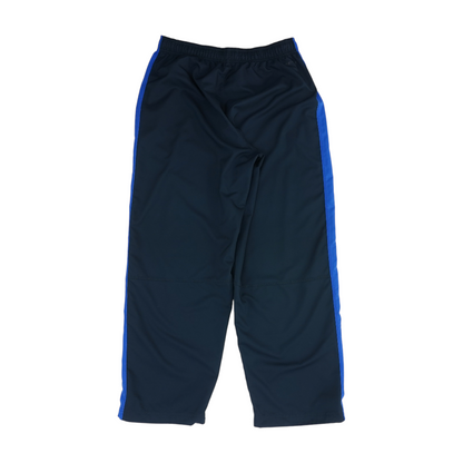 Navy Color Block Regular Pants